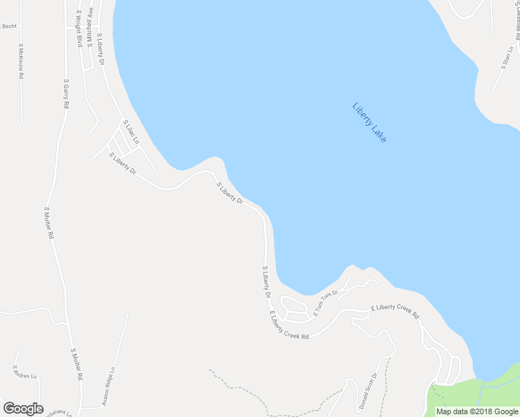 map of restaurants, bars, coffee shops, grocery stores, and more near 1907 South Liberty Drive in Liberty Lake