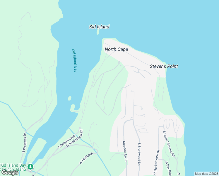 map of restaurants, bars, coffee shops, grocery stores, and more near 948 West Someday Lane in Coeur d'Alene