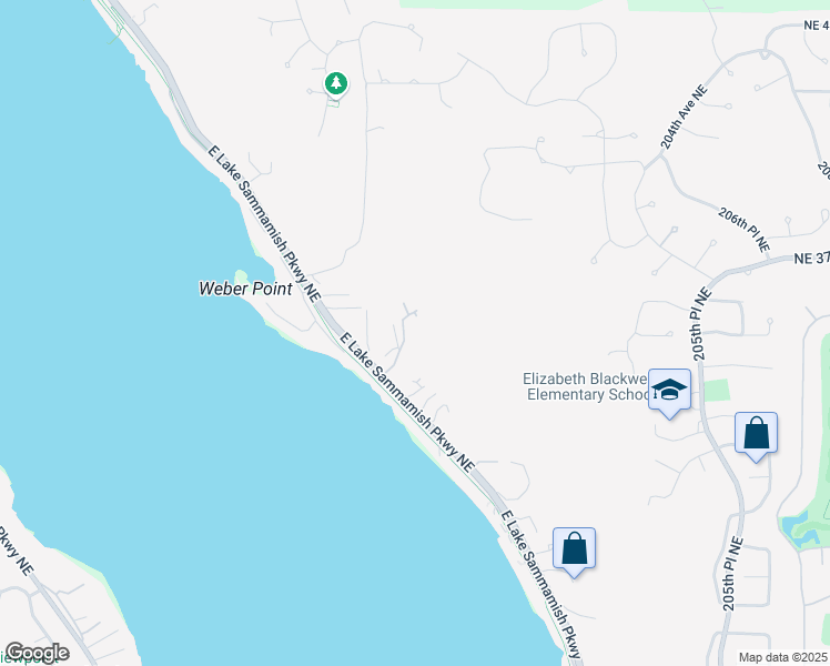 map of restaurants, bars, coffee shops, grocery stores, and more near 19639 Northeast 33rd Place in Sammamish