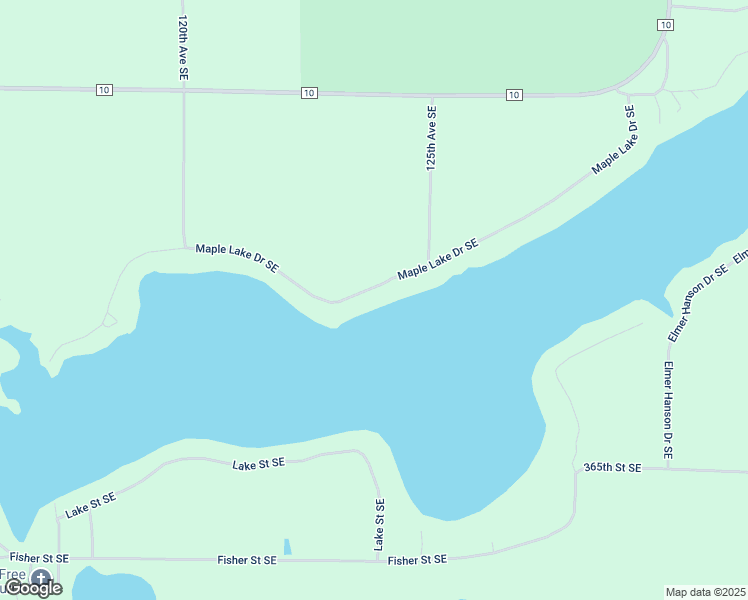 12391 Maple Lake Drive Southeast, Mentor MN Walk Score