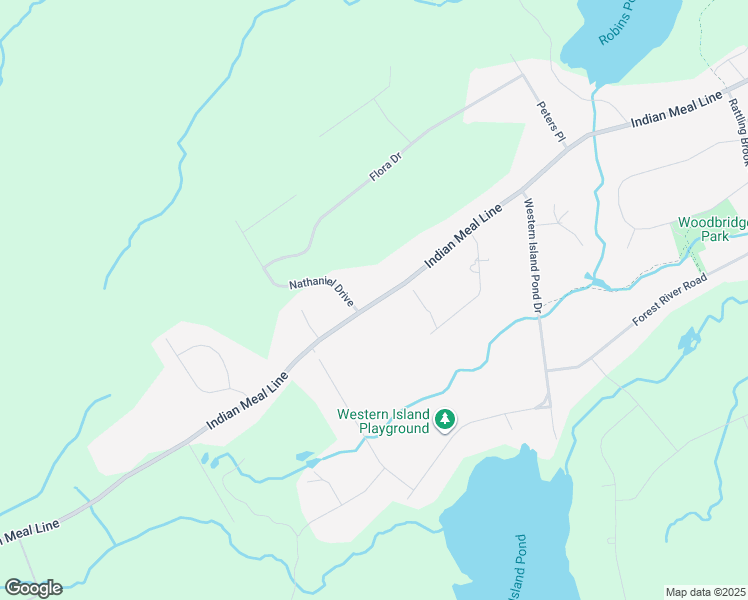 map of restaurants, bars, coffee shops, grocery stores, and more near 547 Indian Meal Line in Torbay