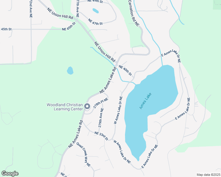 map of restaurants, bars, coffee shops, grocery stores, and more near 27715 Northeast 37th Street in Redmond