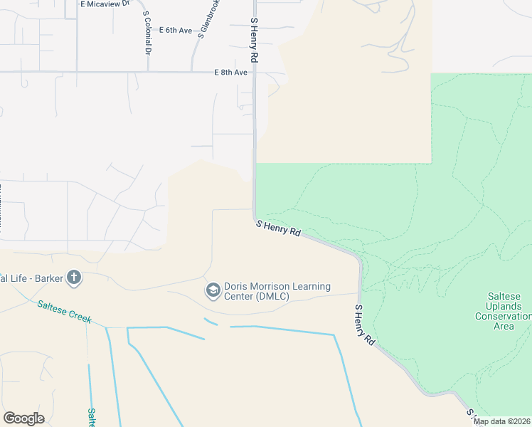 map of restaurants, bars, coffee shops, grocery stores, and more near 1500-1930 South Henry Road in Spokane Valley