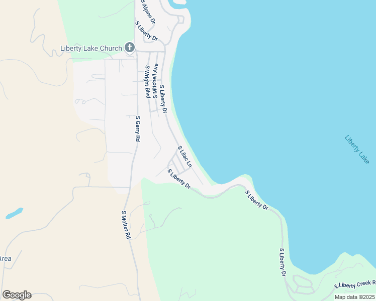 map of restaurants, bars, coffee shops, grocery stores, and more near 1327 South Lilac Lane in Liberty Lake
