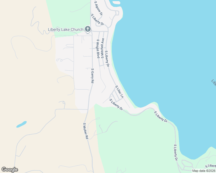 map of restaurants, bars, coffee shops, grocery stores, and more near 1322 South Wright Boulevard in Liberty Lake