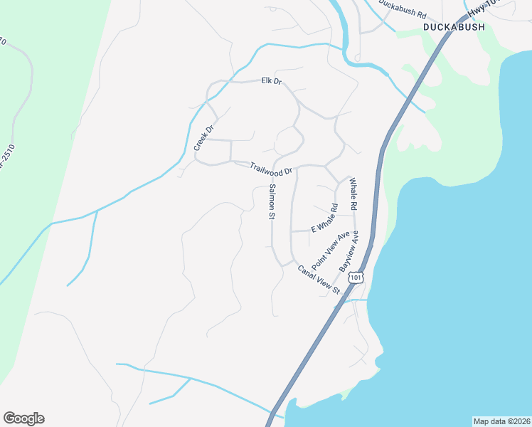 map of restaurants, bars, coffee shops, grocery stores, and more near 352 Salmon Street in Brinnon