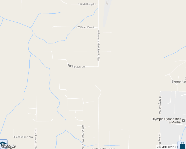 map of restaurants, bars, coffee shops, grocery stores, and more near 6401 Northwest Bondale Lane in Silverdale