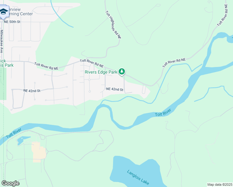 map of restaurants, bars, coffee shops, grocery stores, and more near 33503 Northeast 42nd Street in Carnation