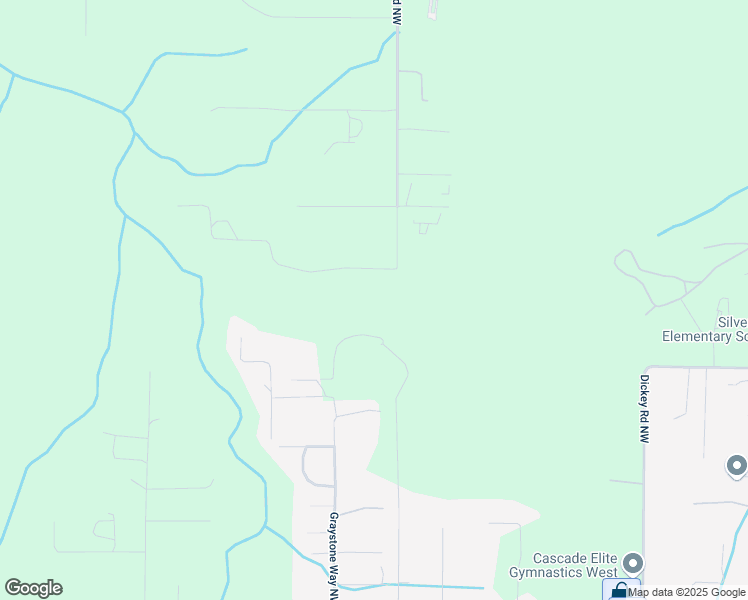 map of restaurants, bars, coffee shops, grocery stores, and more near 6401 Northwest Bondale Lane in Silverdale