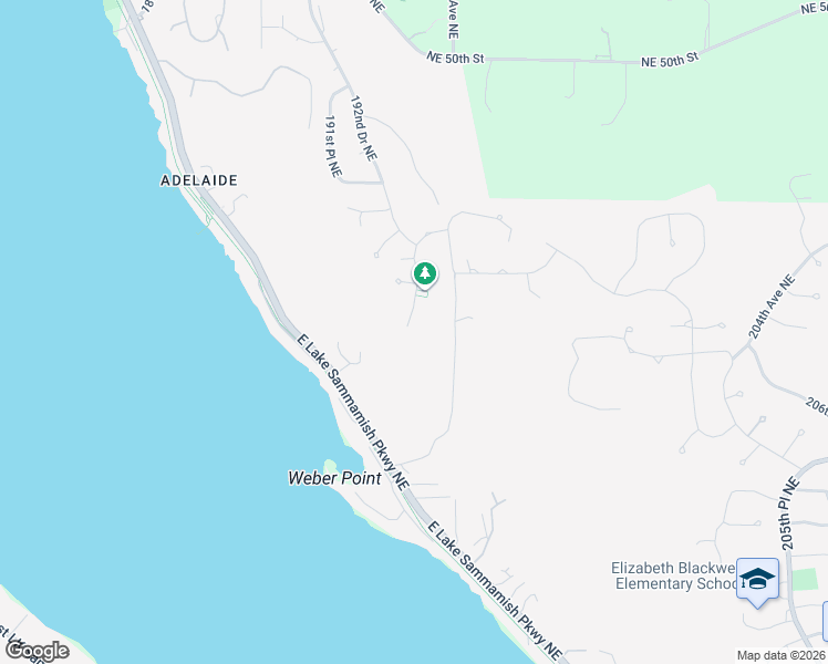 map of restaurants, bars, coffee shops, grocery stores, and more near 4010 194th Place Northeast in Sammamish
