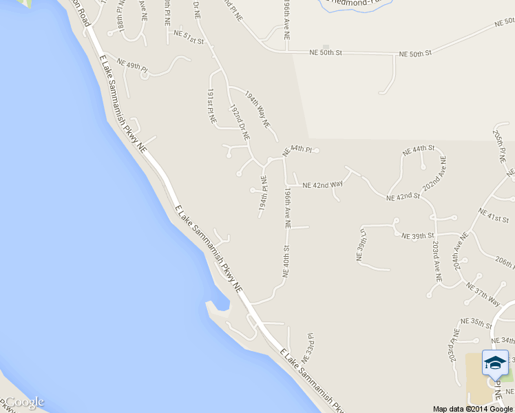 map of restaurants, bars, coffee shops, grocery stores, and more near 4010 194th Place Northeast in Sammamish