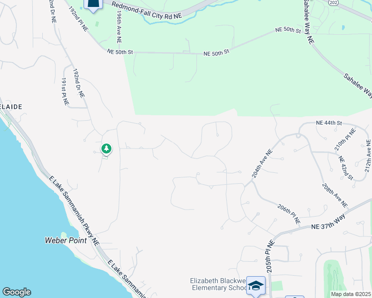 map of restaurants, bars, coffee shops, grocery stores, and more near 20010 Northeast 42nd Street in Sammamish