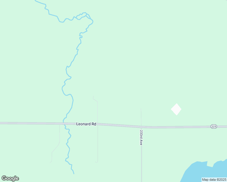 map of restaurants, bars, coffee shops, grocery stores, and more near 23124 Leonard Road in Leonard