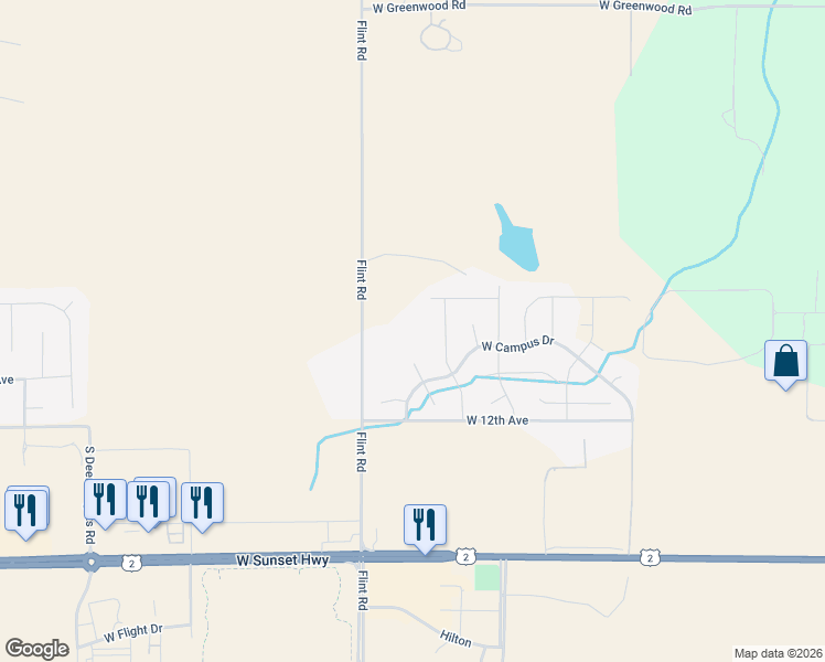 map of restaurants, bars, coffee shops, grocery stores, and more near 920 Oswald in Spokane