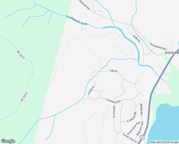 map of restaurants, bars, coffee shops, grocery stores, and more near 31 Elk Court West in Brinnon