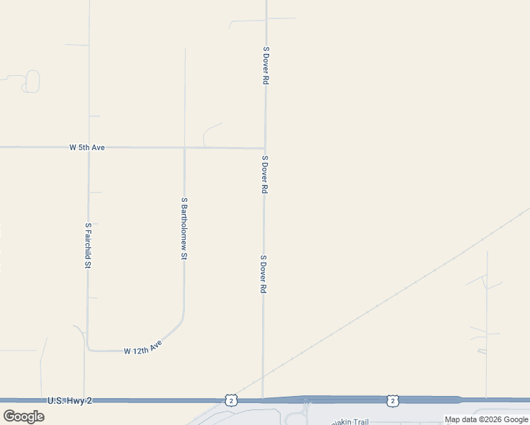 map of restaurants, bars, coffee shops, grocery stores, and more near 704 South Dover Road in Medical Lake