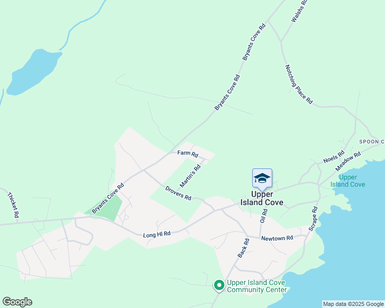 25 Farm Road, Upper Island Cove NL Walk Score