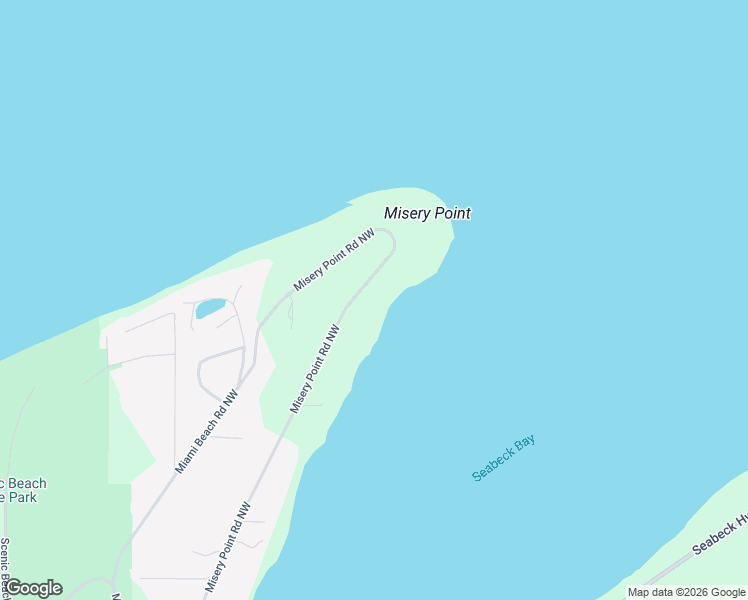 map of restaurants, bars, coffee shops, grocery stores, and more near 9930 Misery Point Road Northwest in Seabeck