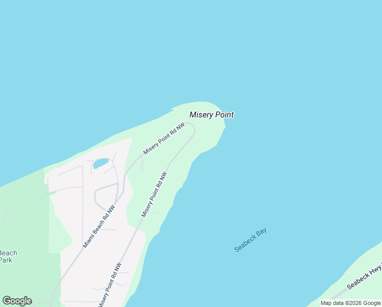 map of restaurants, bars, coffee shops, grocery stores, and more near 9930 Misery Point Road Northwest in Seabeck