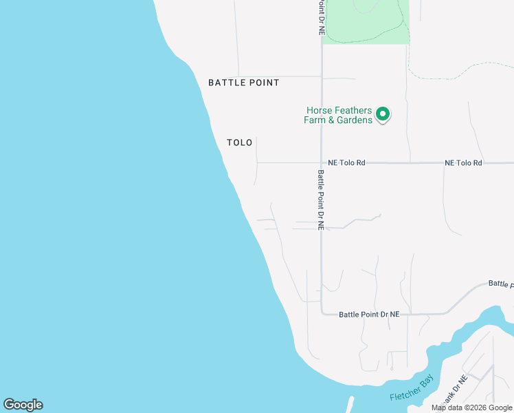 map of restaurants, bars, coffee shops, grocery stores, and more near 9781 Olympus Beach Road Northeast in Bainbridge Island