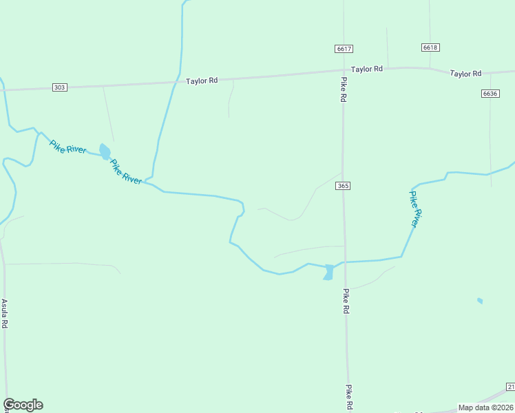 map of restaurants, bars, coffee shops, grocery stores, and more near 7391 Pike Road in Embarrass
