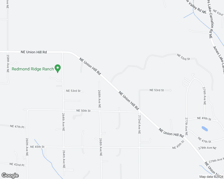 map of restaurants, bars, coffee shops, grocery stores, and more near 26905 Northeast Union Hill Road in Redmond