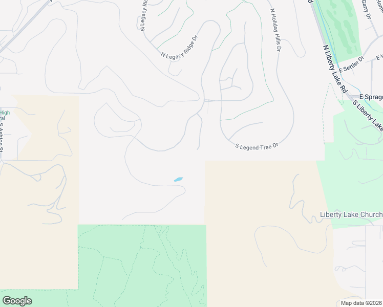 map of restaurants, bars, coffee shops, grocery stores, and more near 123 South Parkview Court in Liberty Lake