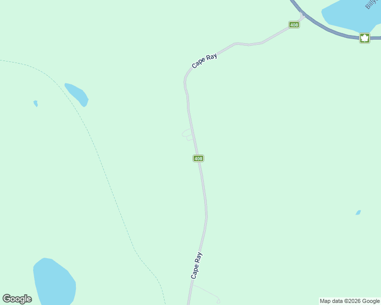 map of restaurants, bars, coffee shops, grocery stores, and more near 14 Newfoundland and Labrador 408 in Cape Ray