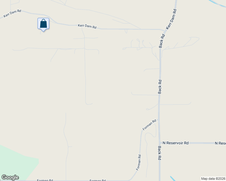 map of restaurants, bars, coffee shops, grocery stores, and more near 38342 Broken Wheel Road in Polson