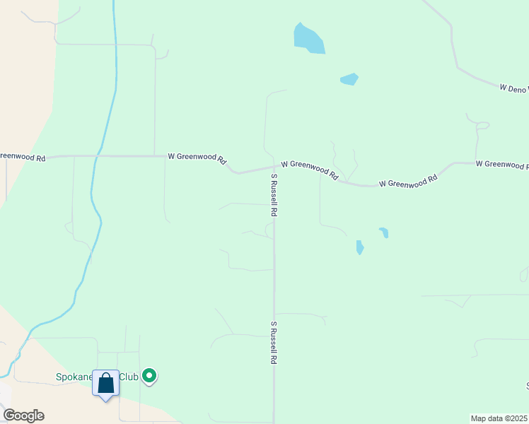 map of restaurants, bars, coffee shops, grocery stores, and more near 204 South Russell Road in Spokane