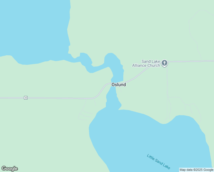 map of restaurants, bars, coffee shops, grocery stores, and more near 55963 County Road 4 in Spring Lake