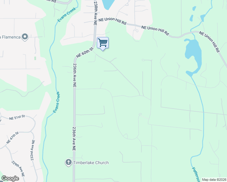 map of restaurants, bars, coffee shops, grocery stores, and more near 24010 NE 53rd Pl in Redmond