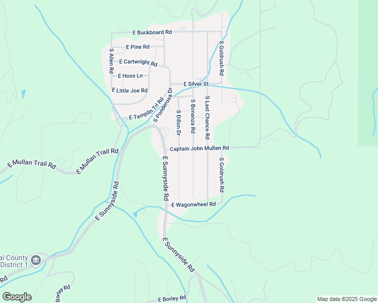 map of restaurants, bars, coffee shops, grocery stores, and more near 1621 South Bonanza Road in Coeur d'Alene