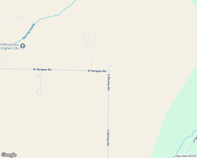 map of restaurants, bars, coffee shops, grocery stores, and more near West Sprague Road in Medical Lake