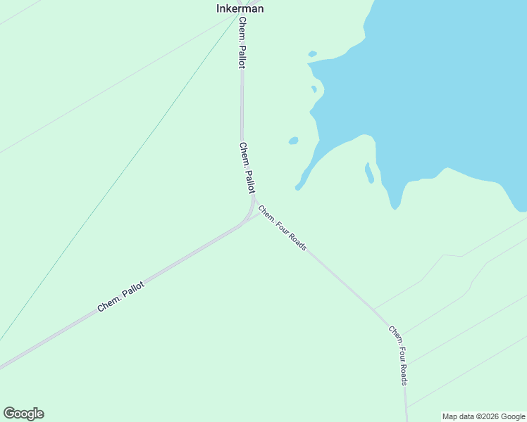 map of restaurants, bars, coffee shops, grocery stores, and more near Chemin Four Roads in Inkerman