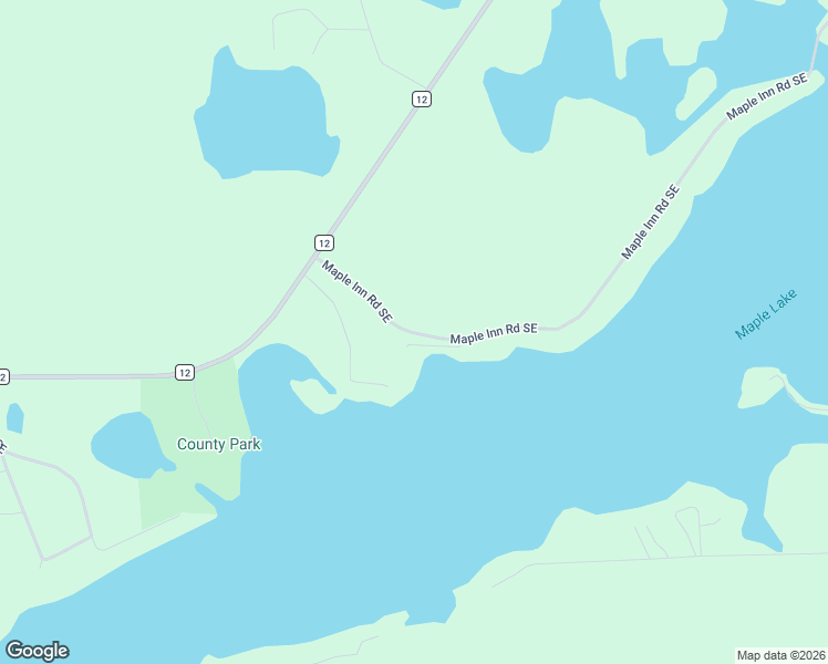 map of restaurants, bars, coffee shops, grocery stores, and more near 14133 Maple Inn Road Southeast in Mentor