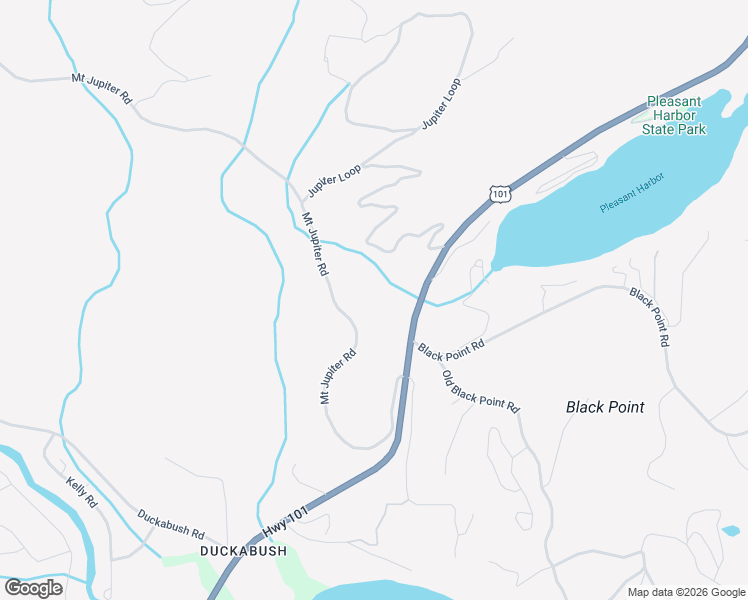 map of restaurants, bars, coffee shops, grocery stores, and more near 309332 U.S. 101 in Brinnon