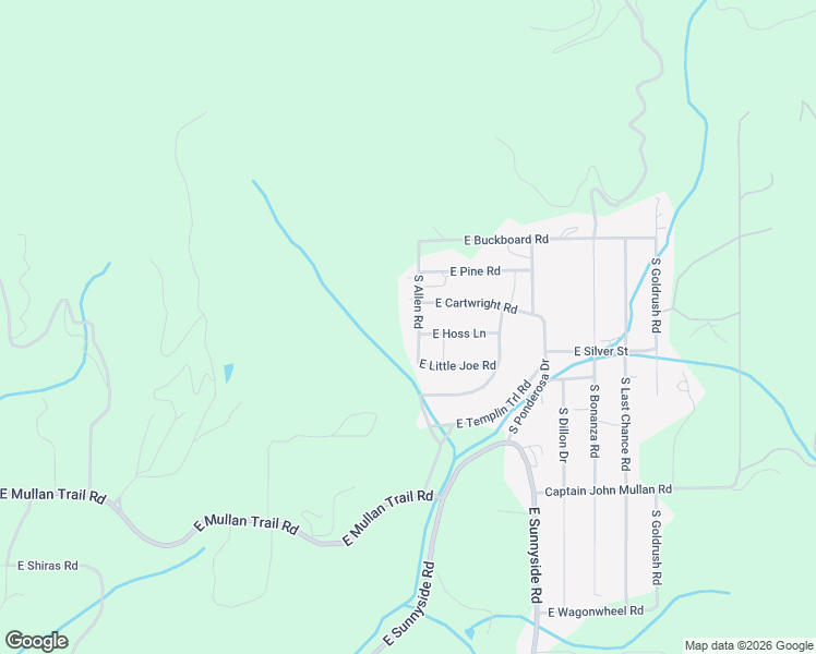 map of restaurants, bars, coffee shops, grocery stores, and more near 1133 South Allen Road in Coeur d'Alene