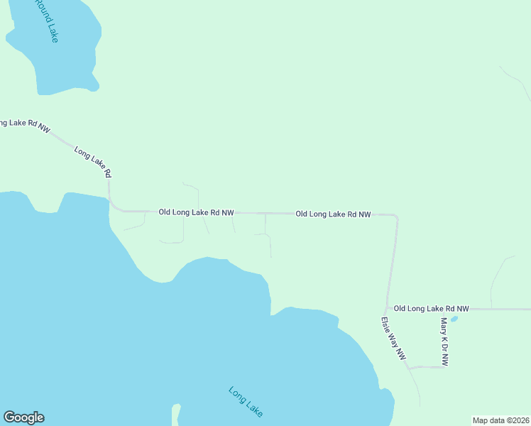 map of restaurants, bars, coffee shops, grocery stores, and more near 4127 Old Long Lake Road Northwest in Bemidji