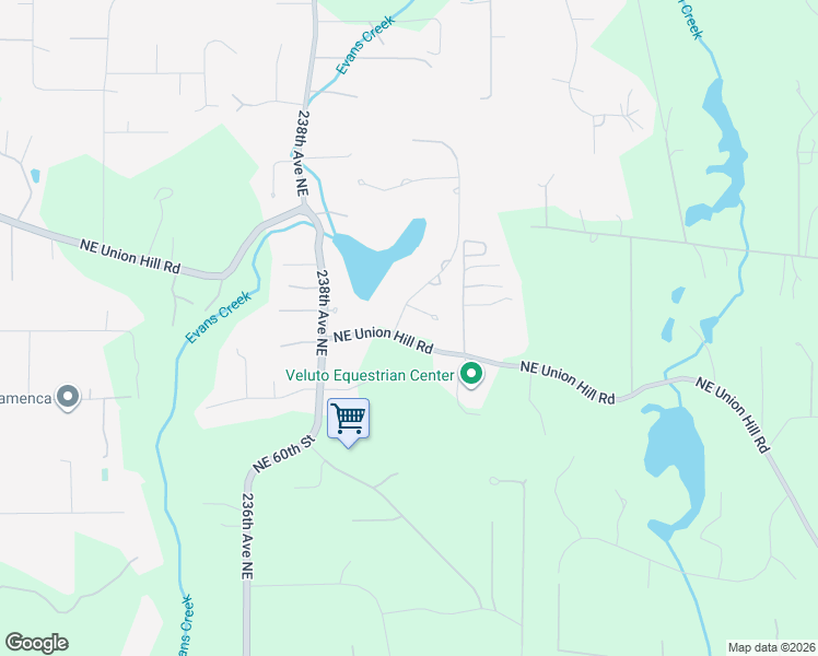 map of restaurants, bars, coffee shops, grocery stores, and more near 24018 Northeast 64th Court in Redmond