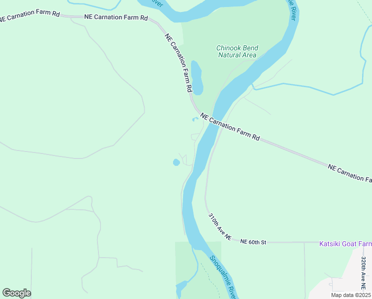 map of restaurants, bars, coffee shops, grocery stores, and more near 2610 Northeast Carnation Farm Road in Carnation