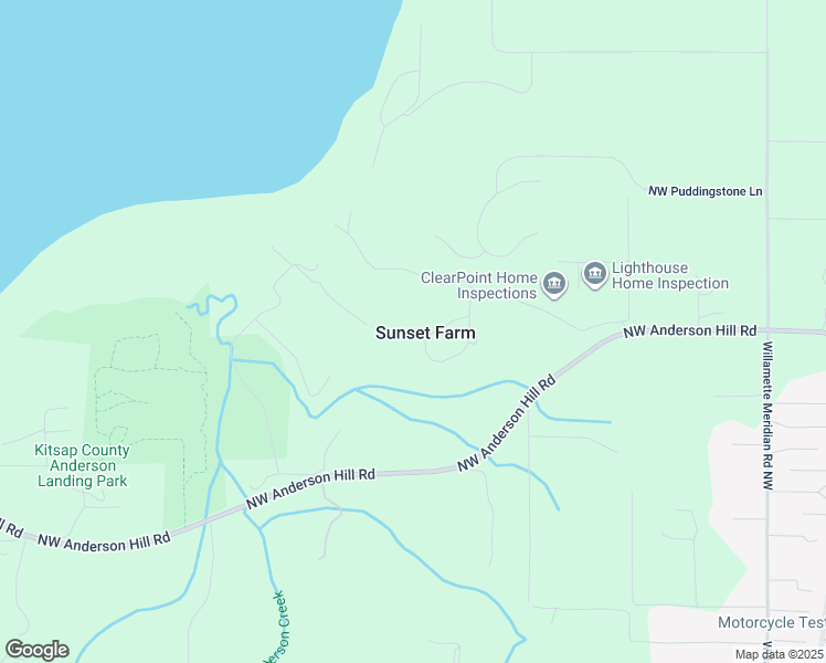 map of restaurants, bars, coffee shops, grocery stores, and more near 7477 Mountain Vista Lane Northwest in Silverdale