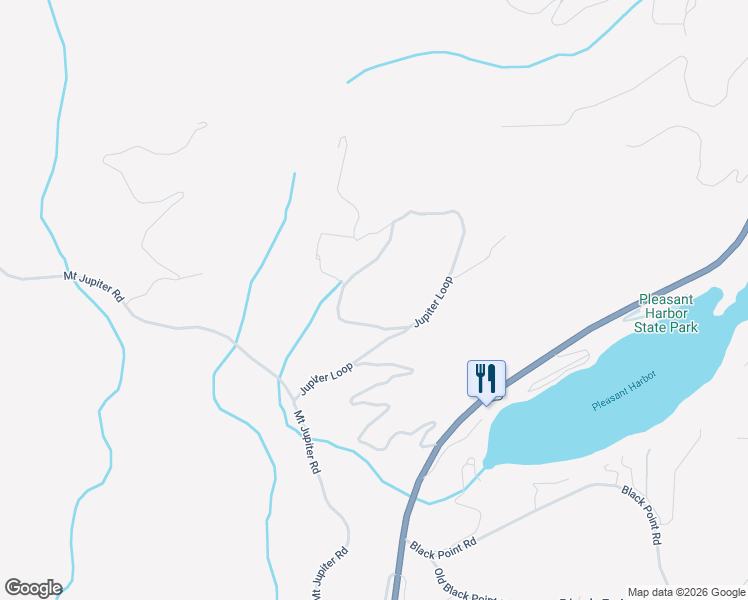 map of restaurants, bars, coffee shops, grocery stores, and more near 753 Jupiter Loop in Brinnon