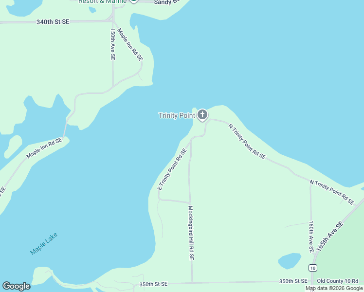 map of restaurants, bars, coffee shops, grocery stores, and more near 34465 East Trinity Point Road Southeast in Mentor