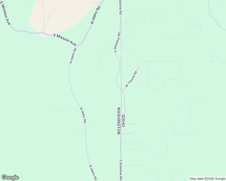 map of restaurants, bars, coffee shops, grocery stores, and more near 2625 South Stateline Road in Liberty Lake