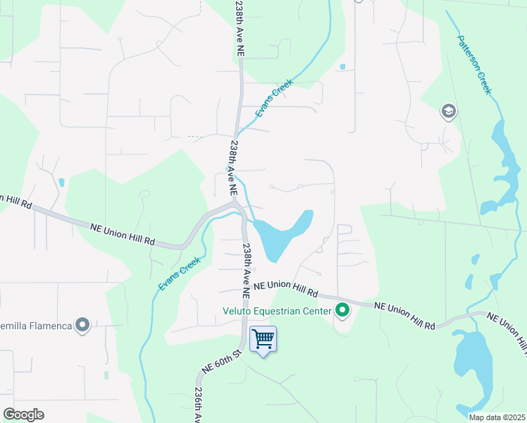 map of restaurants, bars, coffee shops, grocery stores, and more near 6722 238th Avenue Northeast in Redmond