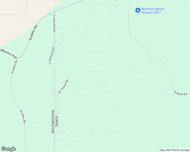 map of restaurants, bars, coffee shops, grocery stores, and more near 19668 West Treend Road in Post Falls