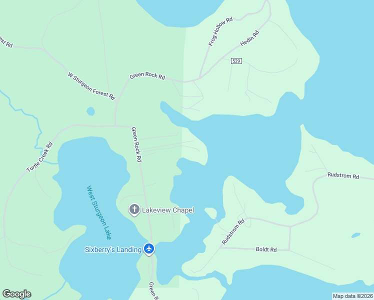 map of restaurants, bars, coffee shops, grocery stores, and more near 13130 Evergreen Drive in Side Lake