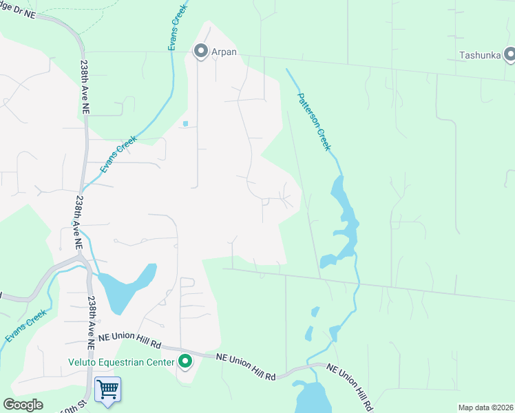 map of restaurants, bars, coffee shops, grocery stores, and more near 24535 Northeast 72nd Street in Redmond