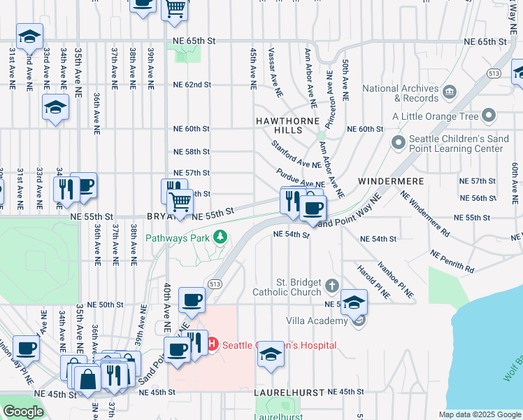 Walk Score Detail Map